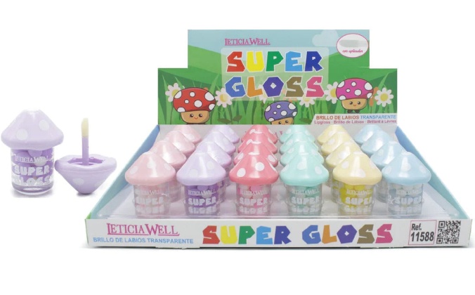 Super Gloss Transparente Leticia Well